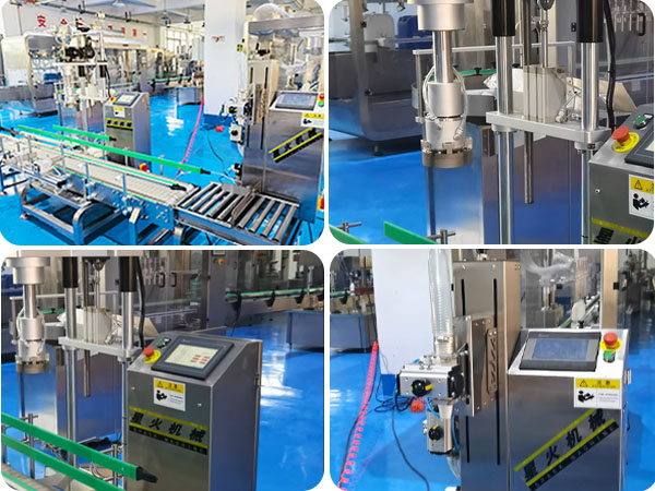 瓶裝消毒液灌裝機細節圖